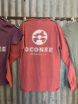 Nantucket Red OBC Long Sleeve Logo Tshirt