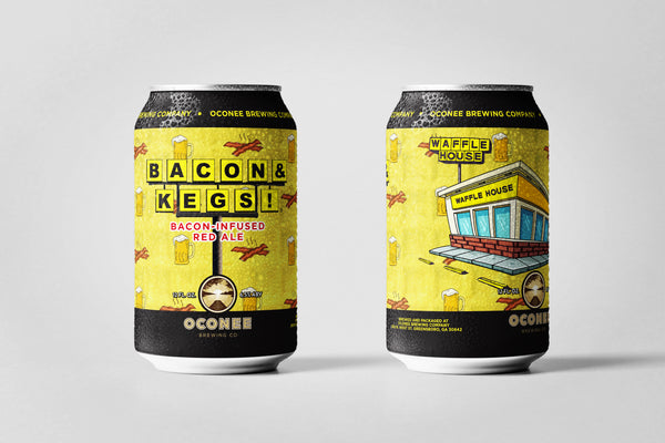 Empty Bacon & Kegs Can - Limit Two per Person